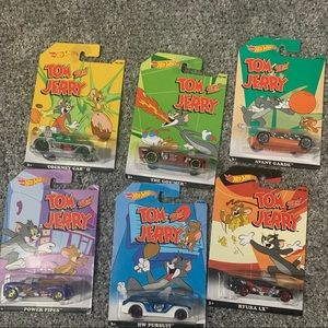Tom and Jerry ! Classic full set. Hot wheels